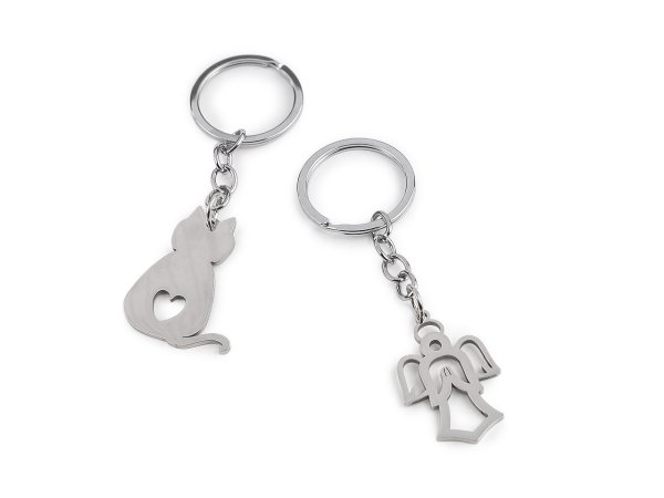 Přívěsek na klíče / kabelku z nerezové oceli