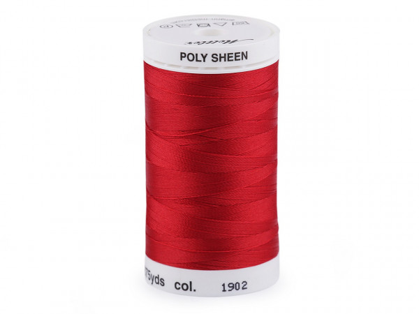 Nitě Poly Sheen Mettler 800 m