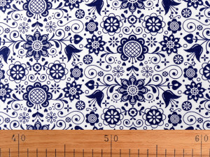 Bavlněná látka folklor / cibulák