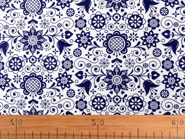 Bavlněná látka folklor / cibulák