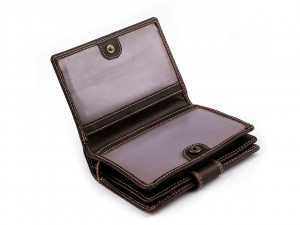 Peněženka kožená  9,5x12,5 cm