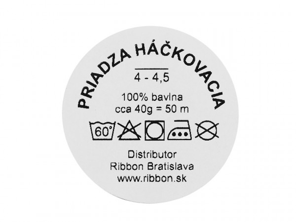 Bavlněná příze macrame / háčkovací 40 g