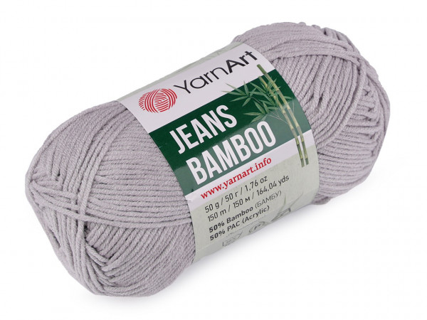 Pletací příze Jeans Bamboo 50 g