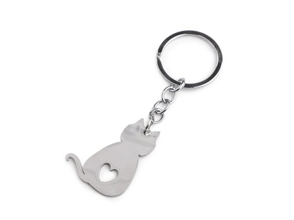Přívěsek na klíče / kabelku z nerezové oceli