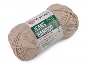 Pletací příze Jeans Bamboo 50 g