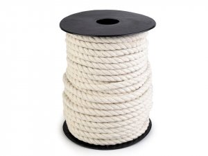 Bavlněná šňůra kroucená Ø5 a 6 mm