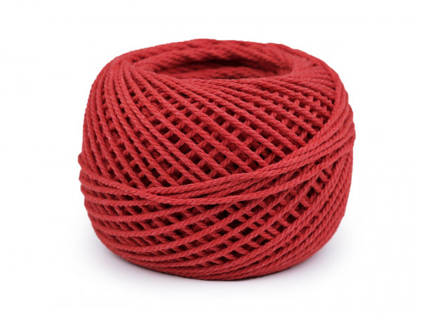 Bavlněná příze macrame / háčkovací 40 g