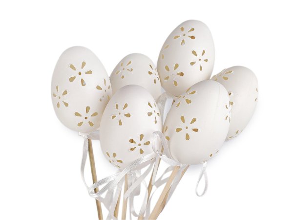 Zápich velikonoční děrované vajíčko