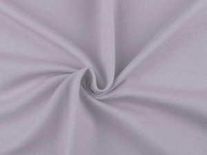 Teplákovina bavlněná nepočesaná jednobarevná - 6 (61) fialová nejsvětlejší