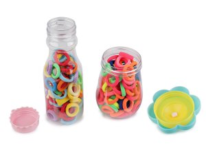 Mini gumičky do vlasů v designovém balení