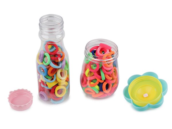 Mini gumičky do vlasů v designovém balení