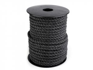 Bavlněná šňůra kroucená Ø5 a 6 mm