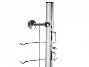 Stojan na brýle kovový na 16 ks brýlí, se zámkem