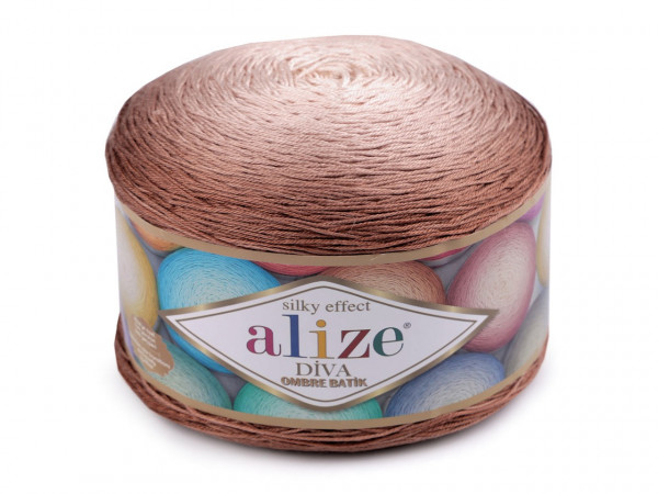 Pletací příze Diva Ombre Batik 250 g