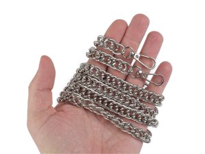 Řetízek na kabelky s karabinou délka 110; 120 cm