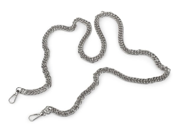 Řetízek na kabelky s karabinou délka 110; 120 cm