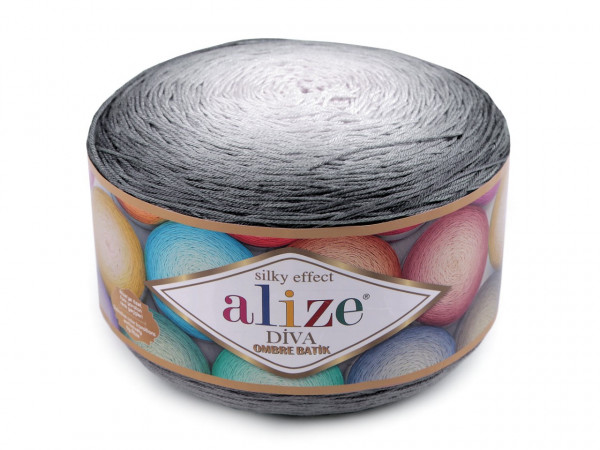 Pletací příze Diva Ombre Batik 250 g