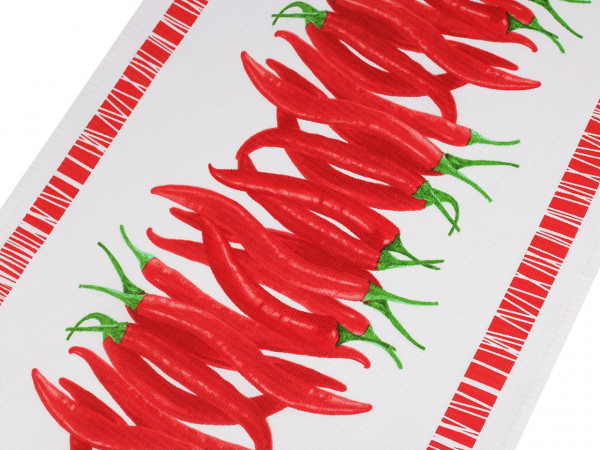 Bavlněné vaflové piké chilli papričky