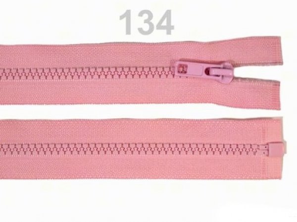 Kostěný zip šíře 5 mm délka 40 cm bundový