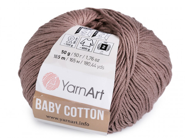 Pletací příze Baby Cotton 50 g