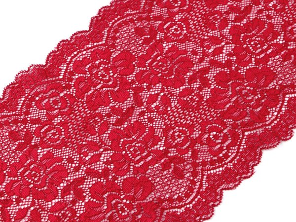 Elastická krajka / vsadka / běhoun šíře 18 cm