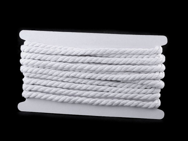 Bavlněná šňůra kroucená Ø10 mm