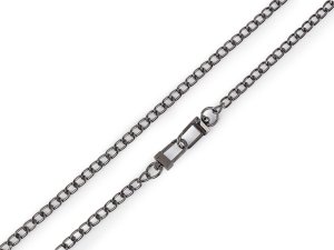 Řetízek na kabelky s karabinou délka 125 cm, šíře 6 mm