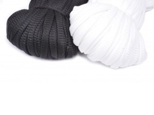 Šnůra oděvní dutinka PES šíře 8 mm