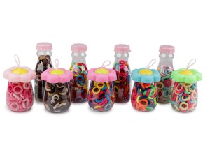 Mini gumičky do vlasů v designovém balení