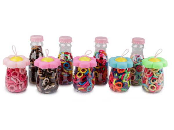 Mini gumičky do vlasů v designovém balení