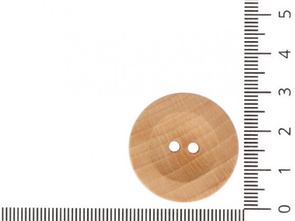 Knoflík dřevěný vel. 44 - průměr 27,90 mm lakovaný