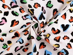 Bavlněná látka / plátno gepard