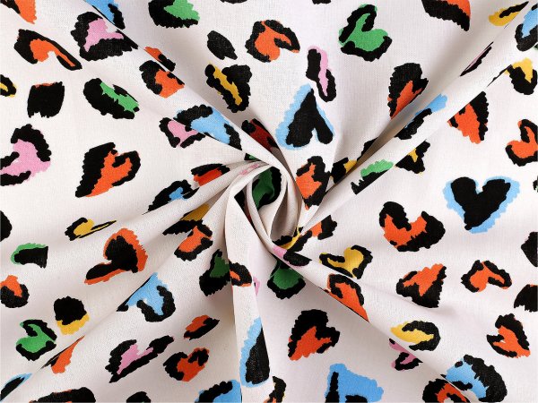 Bavlněná látka / plátno gepard