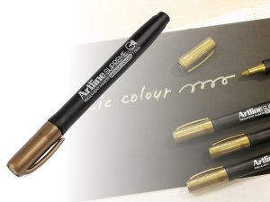 Permanentní popisovač metalický - voděodolný