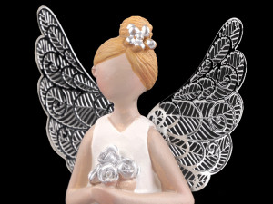 Dekorace anděl s filigránovými křídly