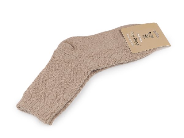 Dámské vlněné ponožky Alpaka Emi Ross