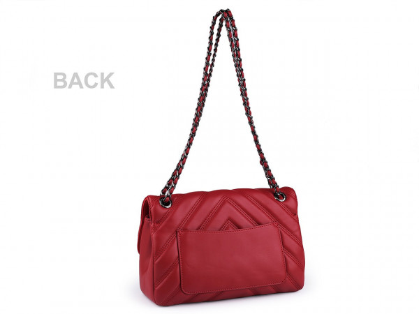 Kabelka prošívaná crossbody 28x18 cm