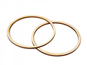 Dřevěný kruh na lapač snů / k dekorování Ø13,2 cm