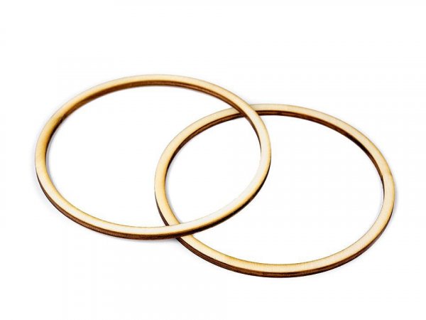 Dřevěný kruh na lapač snů / k dekorování Ø13,2 cm