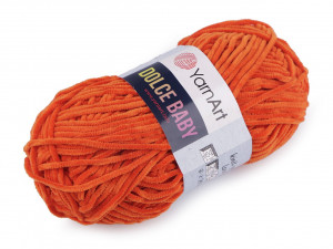 Pletací žinylková příze Dolce Baby 50 g