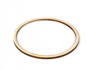 Dřevěný kruh na lapač snů / k dekorování Ø13,2 cm