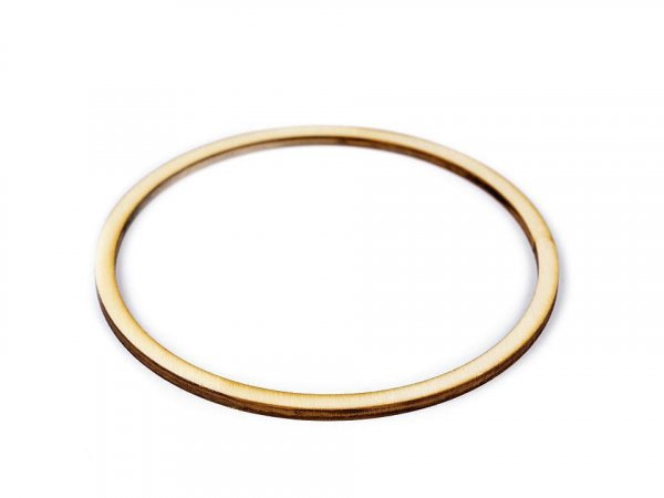 Dřevěný kruh na lapač snů / k dekorování Ø13,2 cm