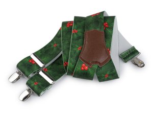 Šle vánoční šíře 3,5 cm délka 120 cm