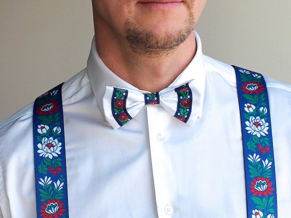 Šle folklor šíře 4 cm délka 120 cm