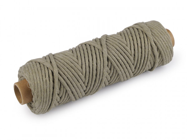 Bavlněná šňůra macrame Ø5 mm