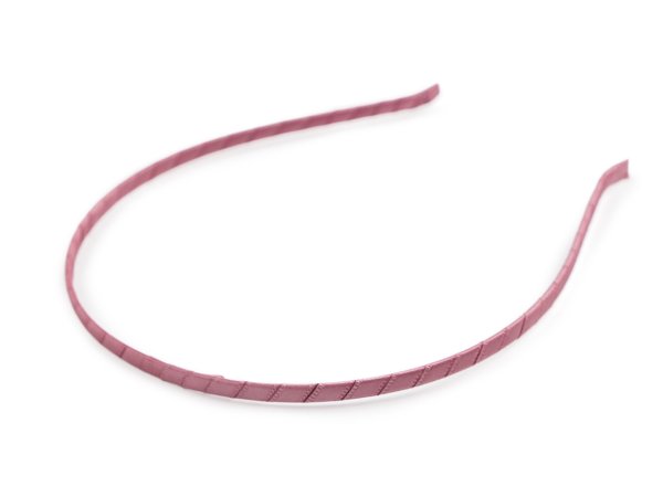 Saténová čelenka do vlasů