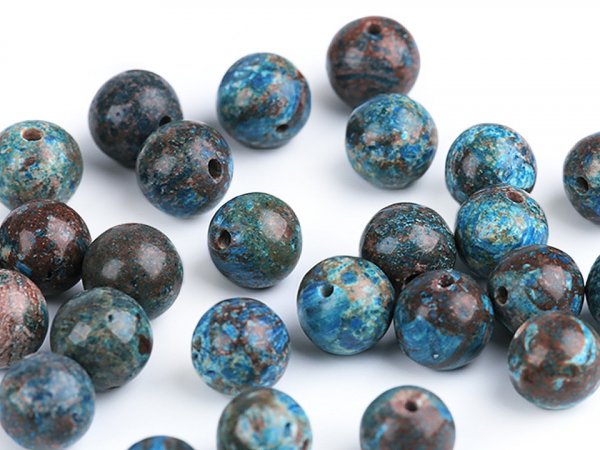 Chryzokol syntetický minerál Ø8 mm