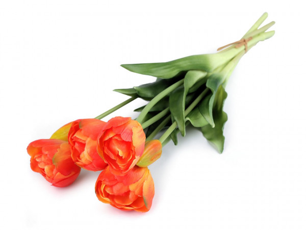 Umělá kytice tulipán
