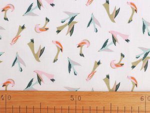 Bavlněná látka / plátno ptáček