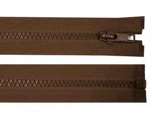 Kostěný zip šíře 5 mm délka 90 cm bundový